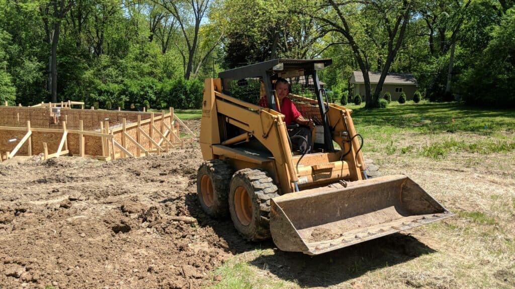 yard grading