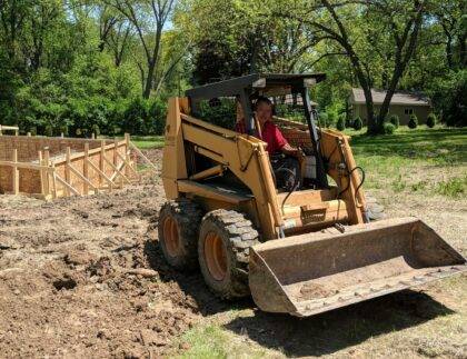 yard grading